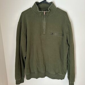 Men’s‎ Green Gander Mountain Guide Series 1/4 Pullover Size Large